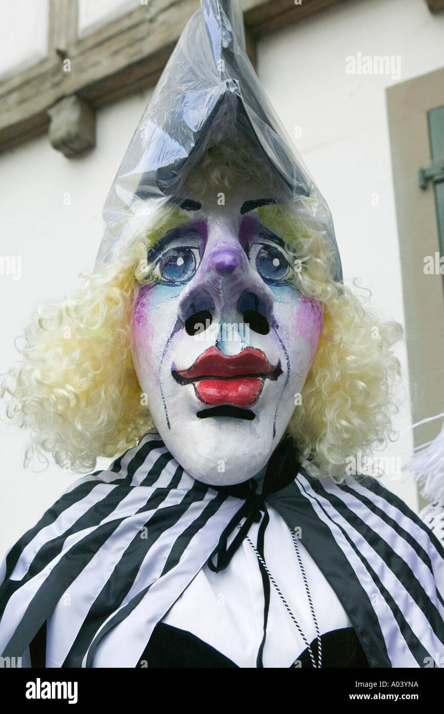 Fasnacht-Karneval, Basel, Schweiz Stockfoto