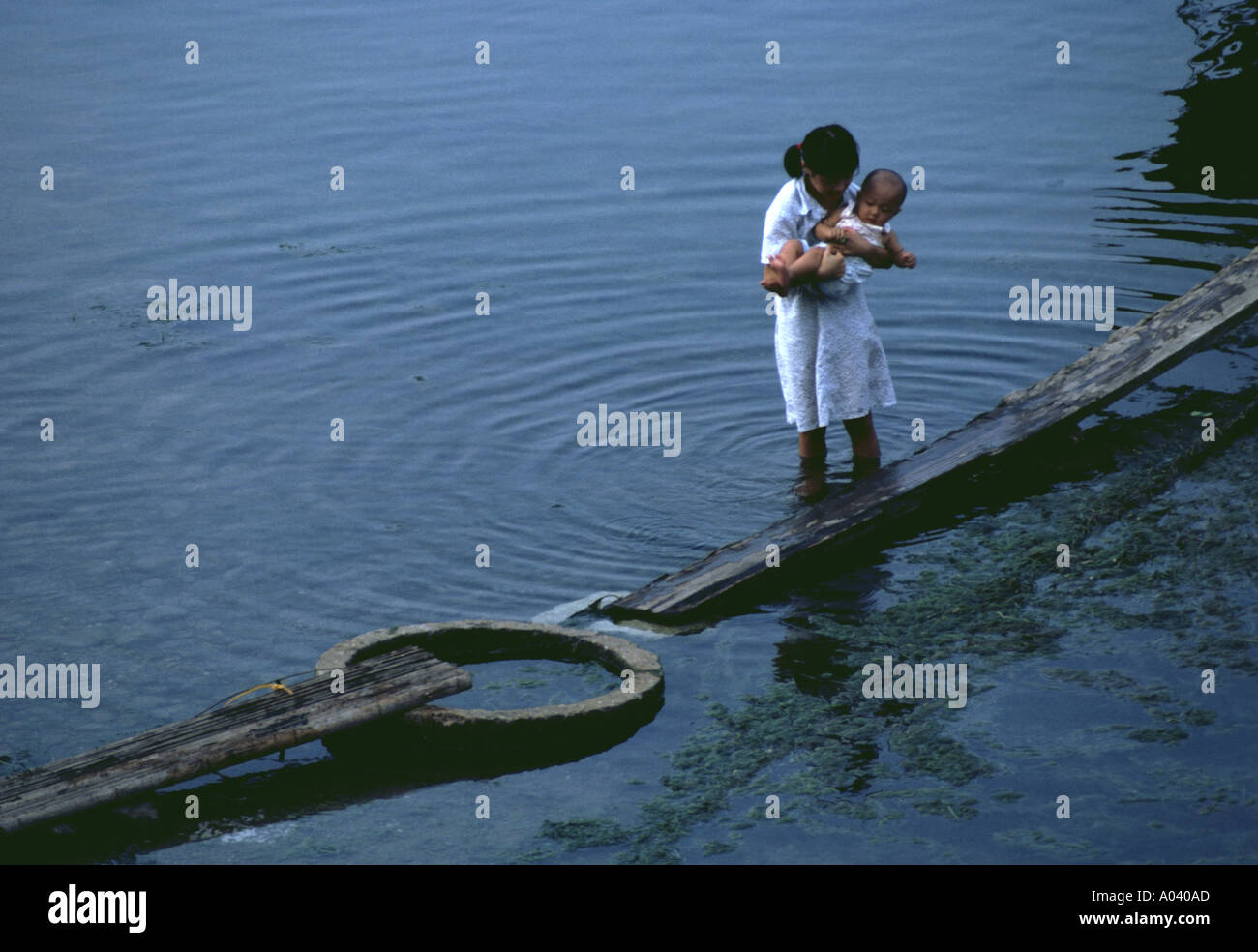 Flut China guilin Stockfoto