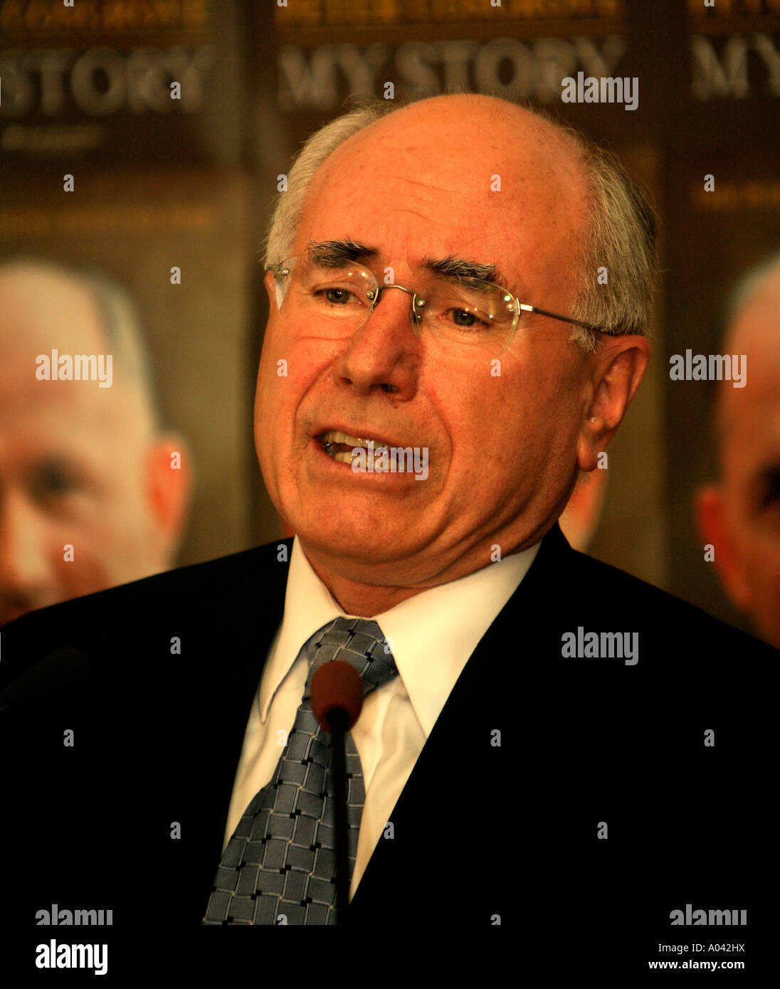 Australische Premierminister John Howard Oktober 2006 Stockfoto