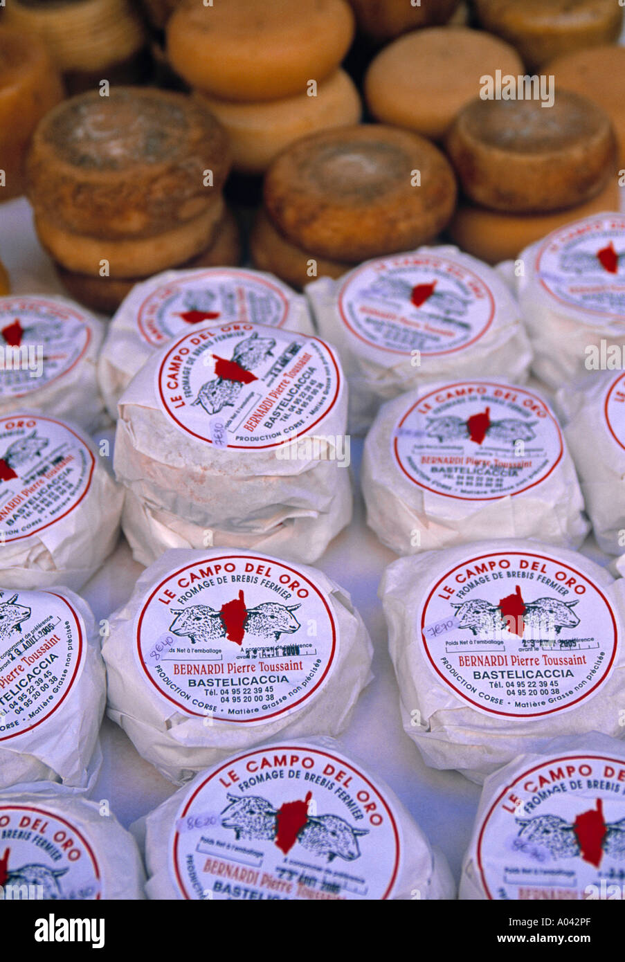 Märkte, Ajaccio, Korsika, Frankreich Stockfoto