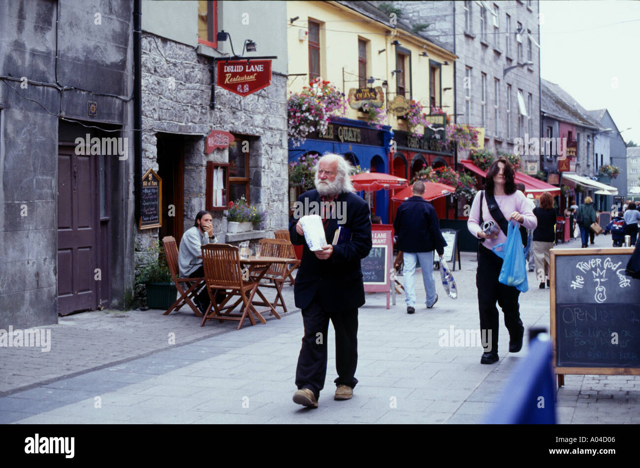 Einkaufszentrum in Galway West Irland Stockfoto