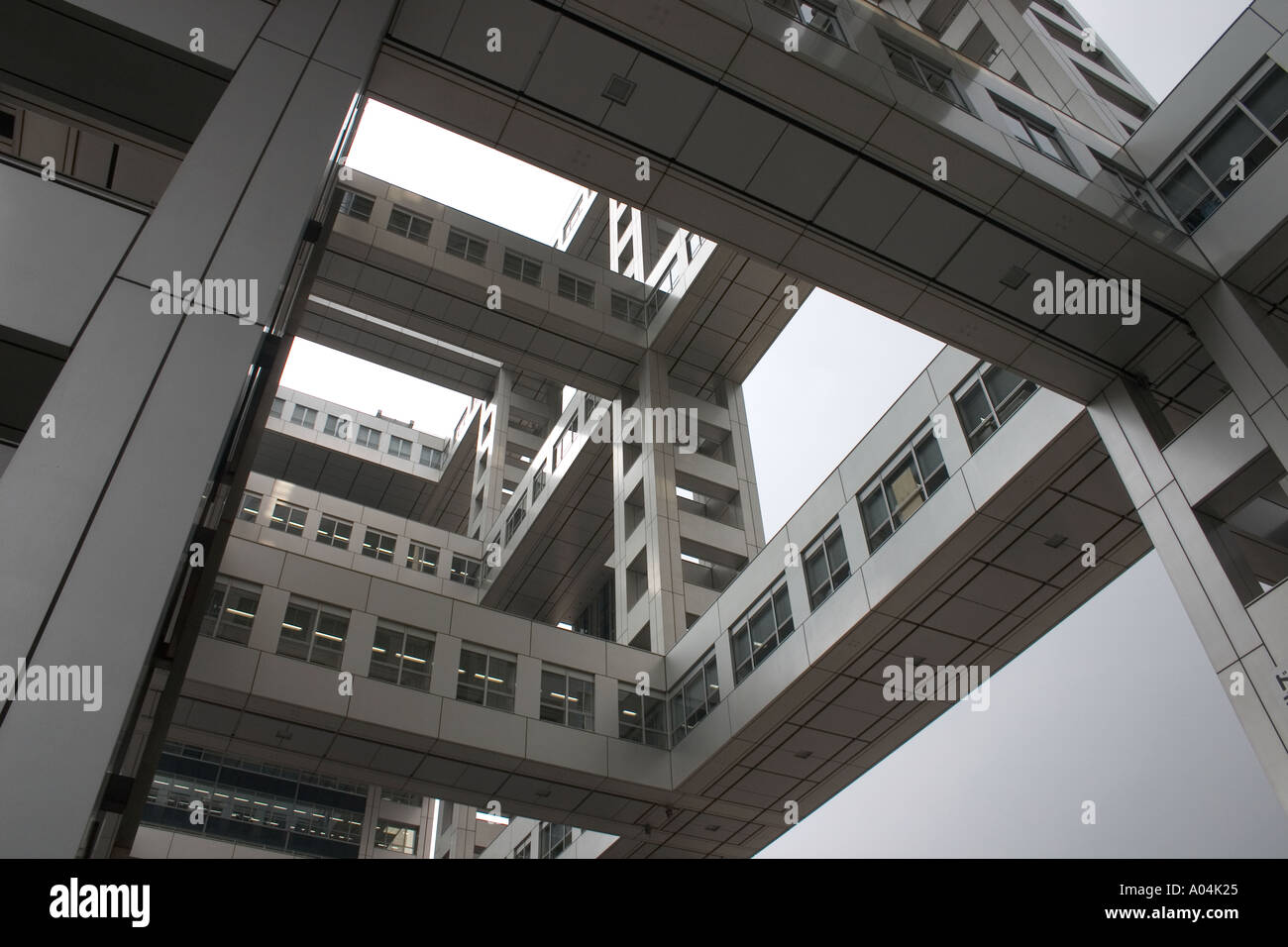 Architektur, Tokyo Fuji Gebäude Stockfoto