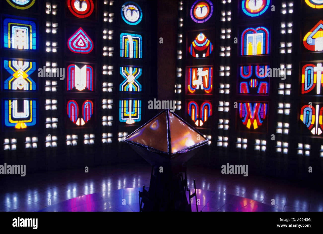 KIRCHE - BACCARAT - LORRAINE - FRANKREICH Stockfoto