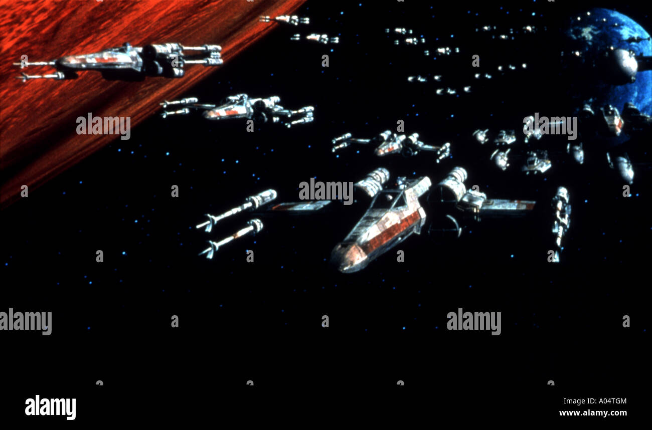 STAR WARS 1977 TCF/Lucasfilm Klassiker Stockfoto