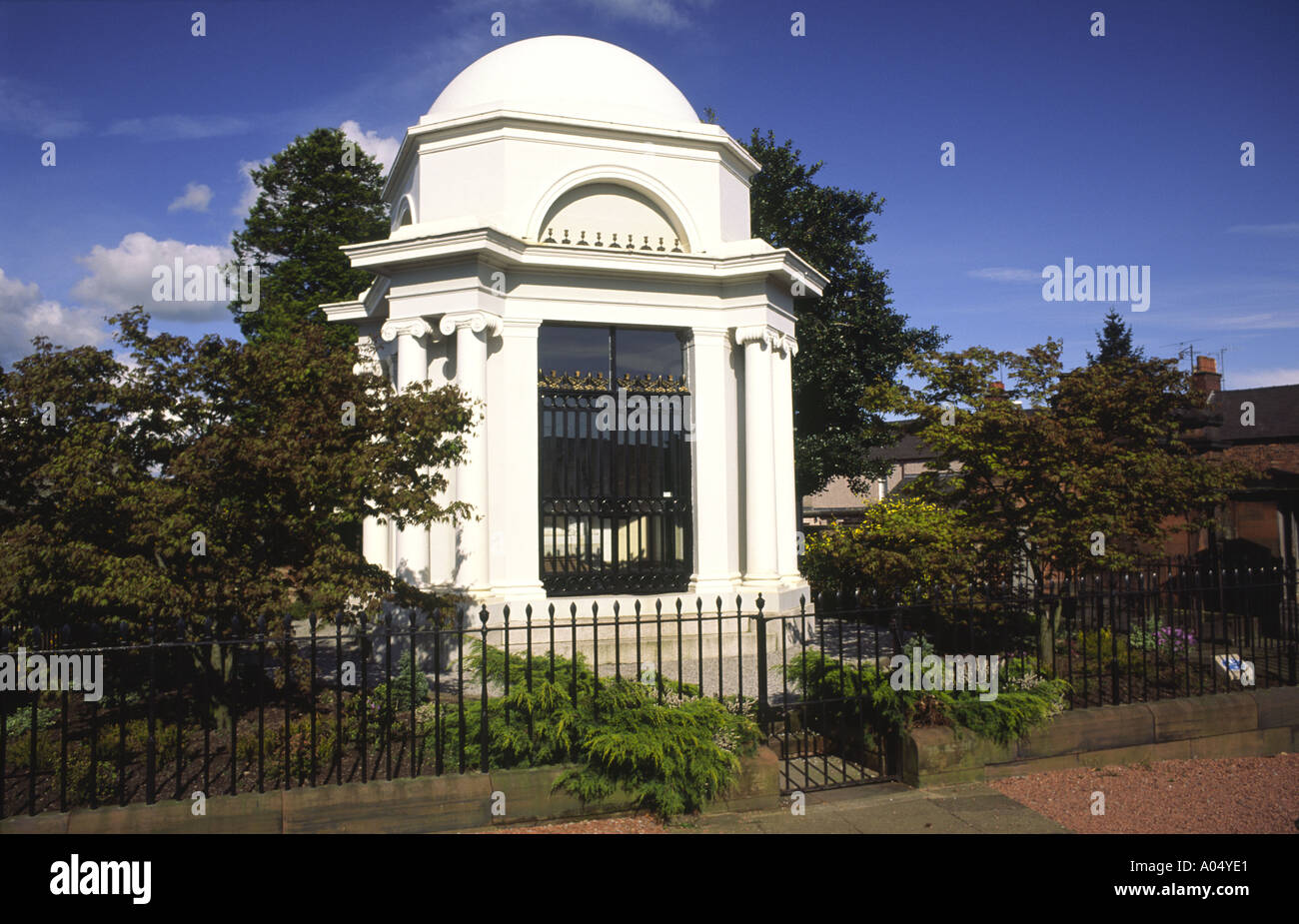 Dumfries Robert Burns Mausoleum St Michaels Church Friedhof Stockfoto