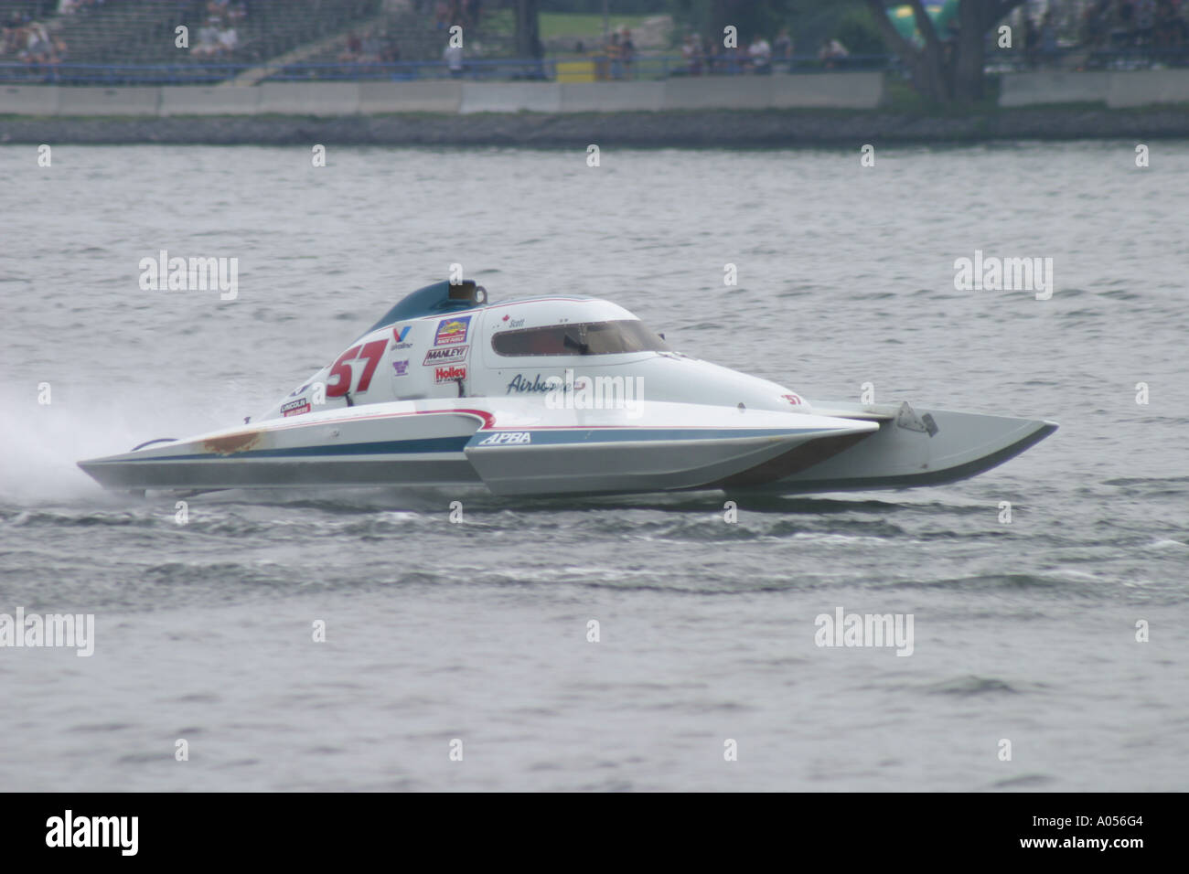 Powerboat Racing Formel 1 Quebec Kanada Stockfoto