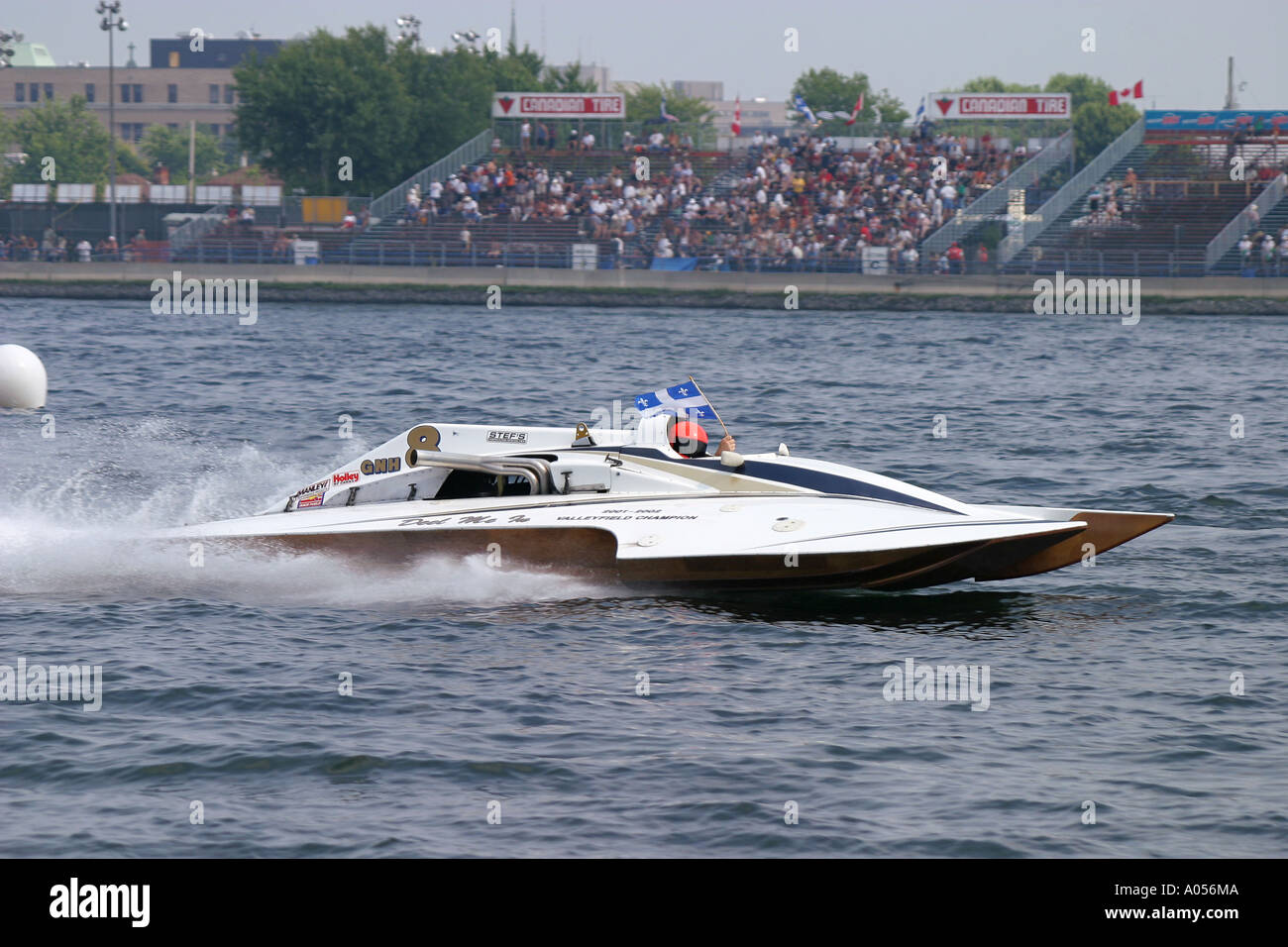 Powerboat Racing Formel 1 Quebec Kanada Stockfoto