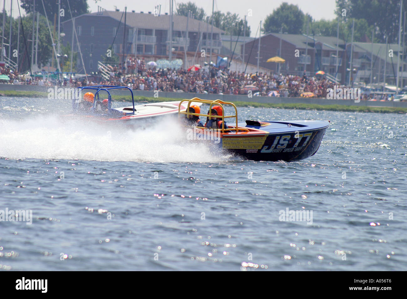 Powerboat Racing Formel 1 Quebec Kanada Stockfoto