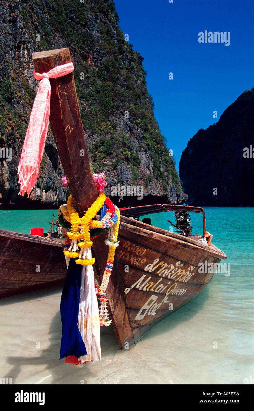 Mah Yah Bay, Phi Phi Lai Stockfoto