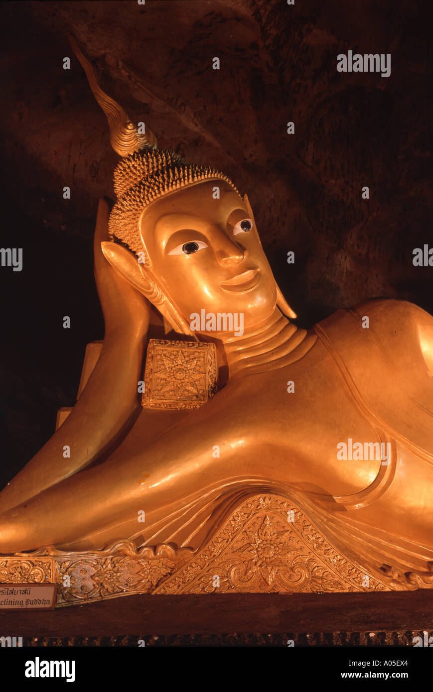 Thaland Phuket Phang Nga Bhuddha in Khuha Sawan Höhle Stockfoto