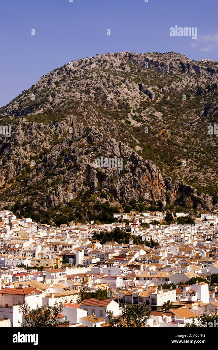 Spanien Andalusien Pueblo Blanco Grazalema Stockfoto