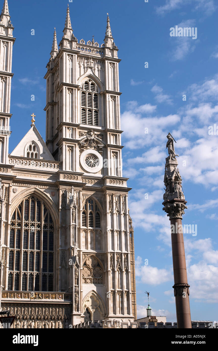 Westminster Abby in London England Stockfoto