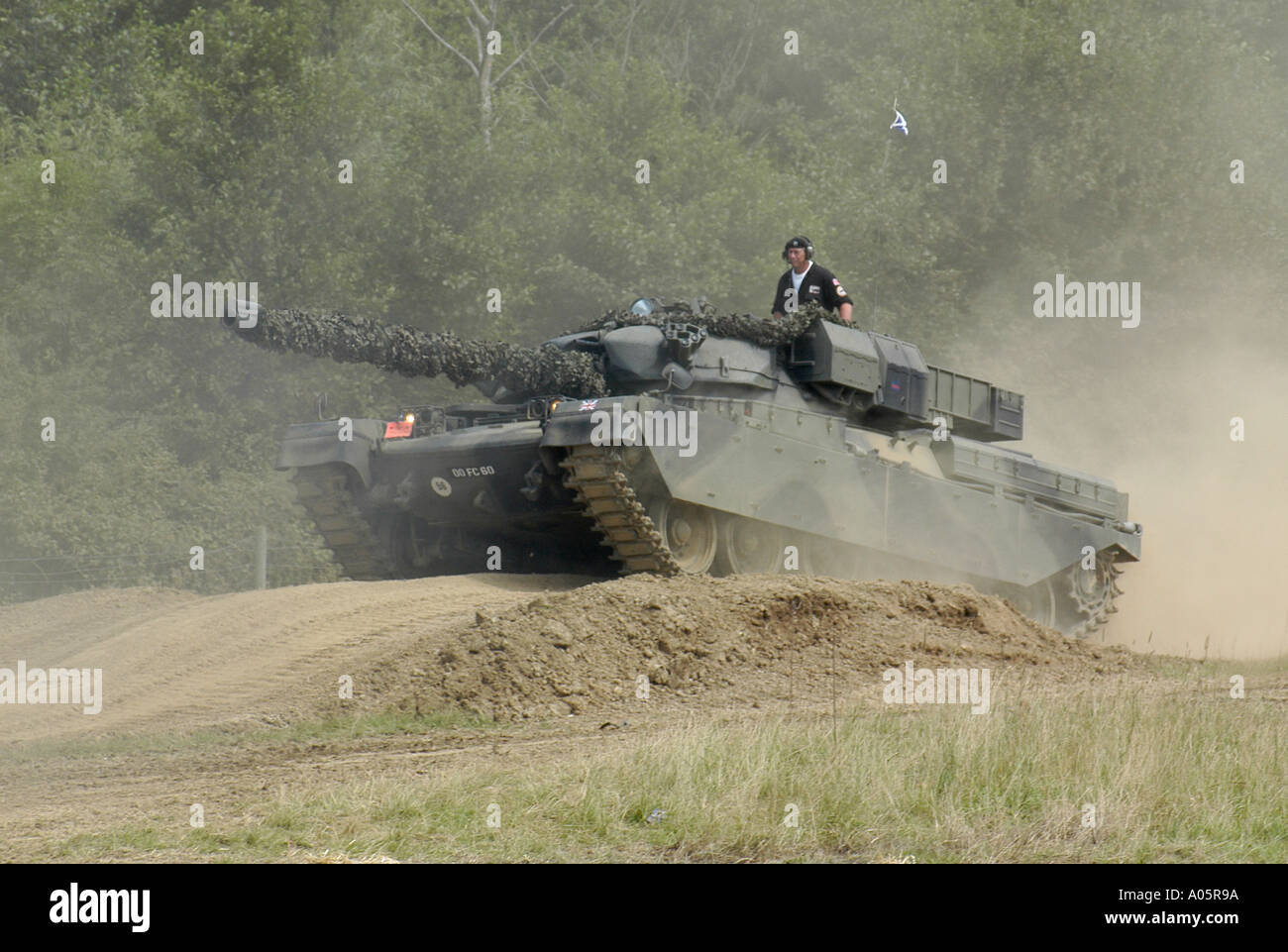 Kampfpanzer Challenger 1 an der 2004 Krieg und Stück zeigen West Malling Kent Stockfoto