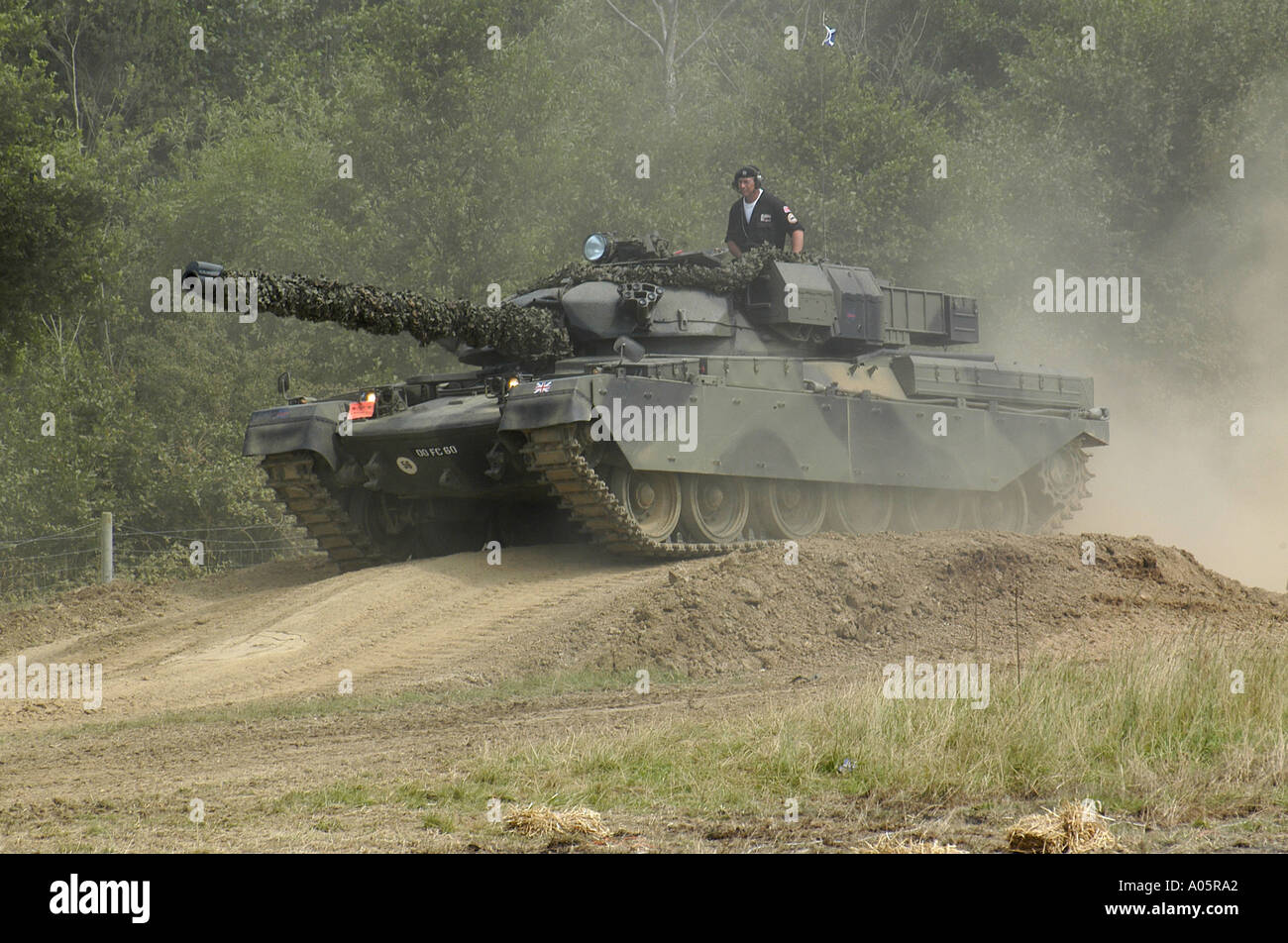 Kampfpanzer Challenger 1 an der 2004 Krieg und Stück zeigen West Malling Kent Stockfoto