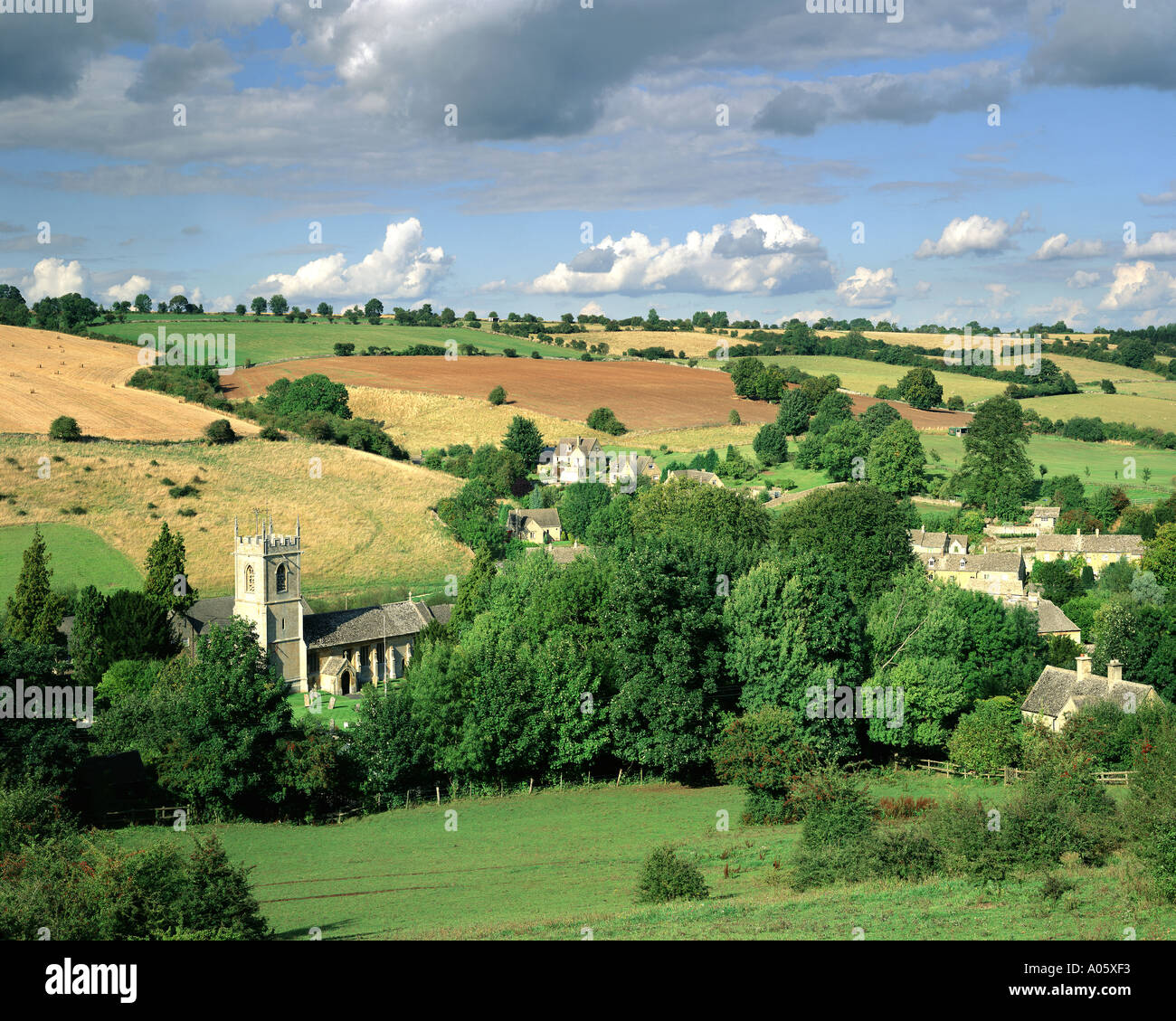 GB - GLOUCESTERSHIRE Naunton Dorf in den Cotswolds Stockfoto