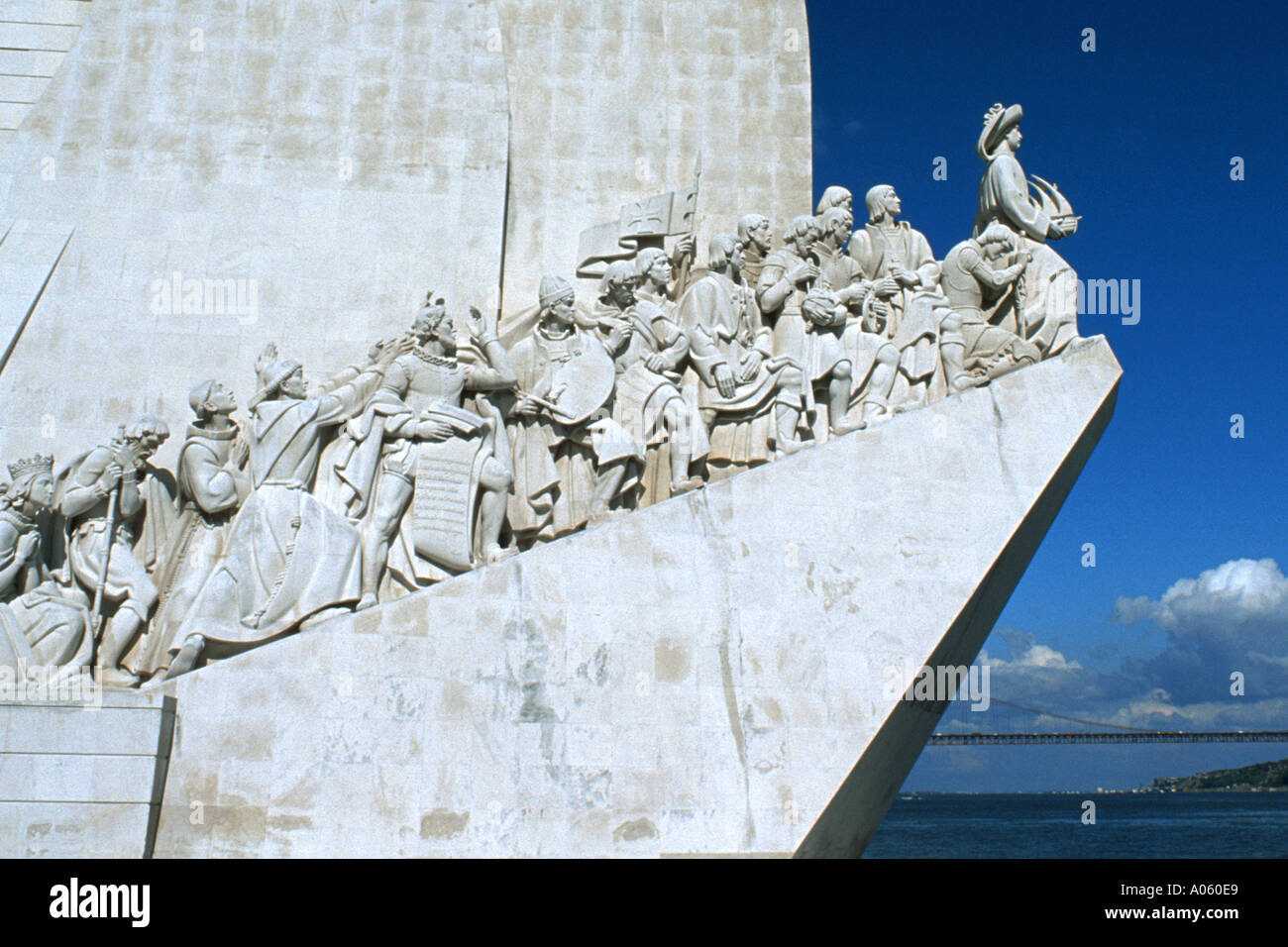 Dicoverers Denkmal Lissabon Portugal Stockfoto