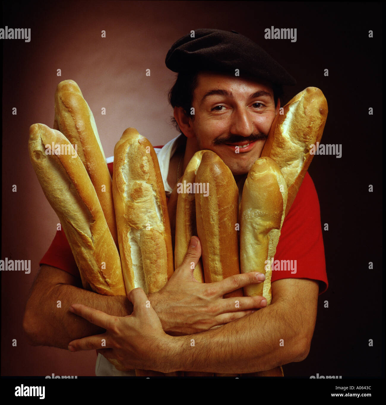 Französisches Brot Stockfoto