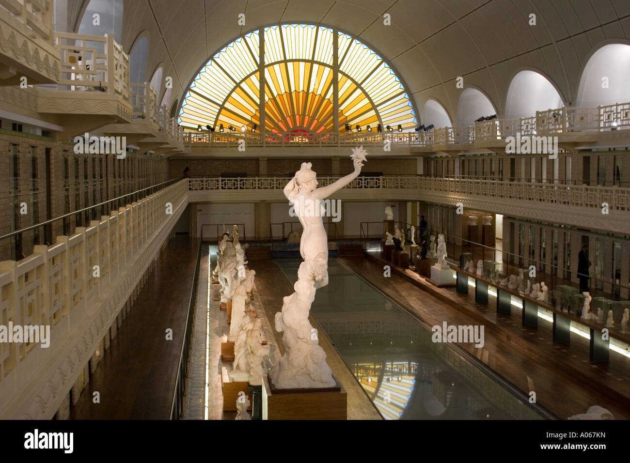 Kunst und Industrie Museum La Piscine Lille Frankreich Stockfoto