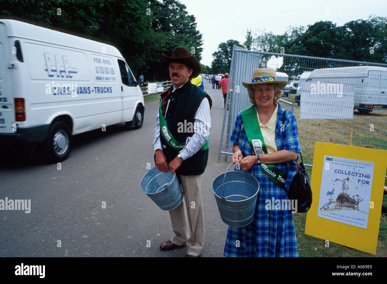 Land Land Eigentümer (CLA) Colllection 2000 Gamefair - Blenheim Palace Oxfordshire Stockfoto