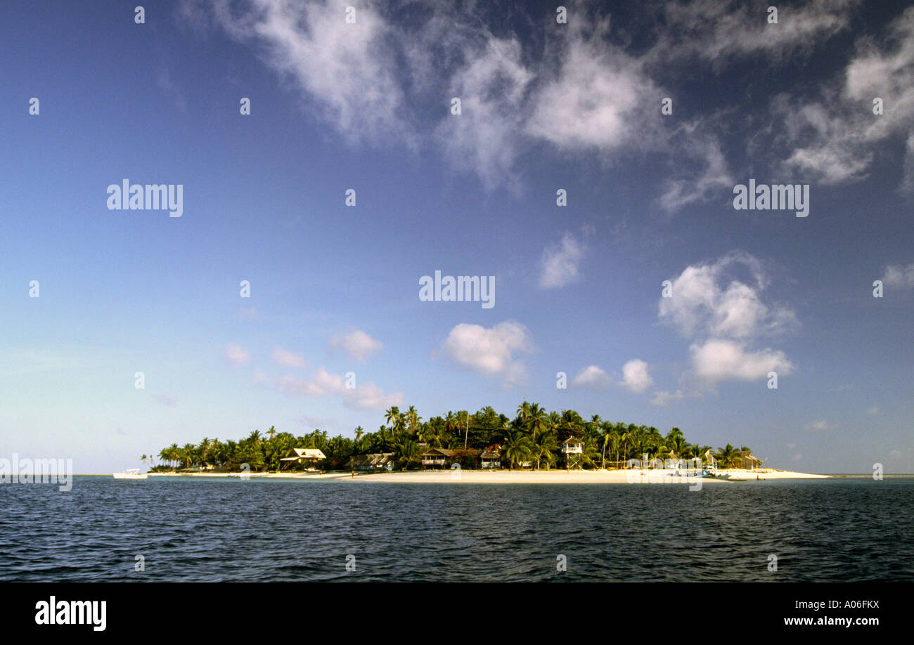 Philippinen Palawan Coco Loco Island Stockfoto