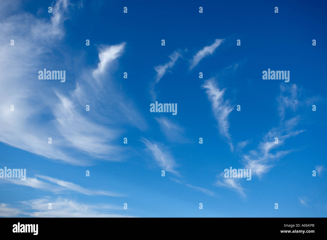 Himmel-Schottland-Großbritannien Stockfoto