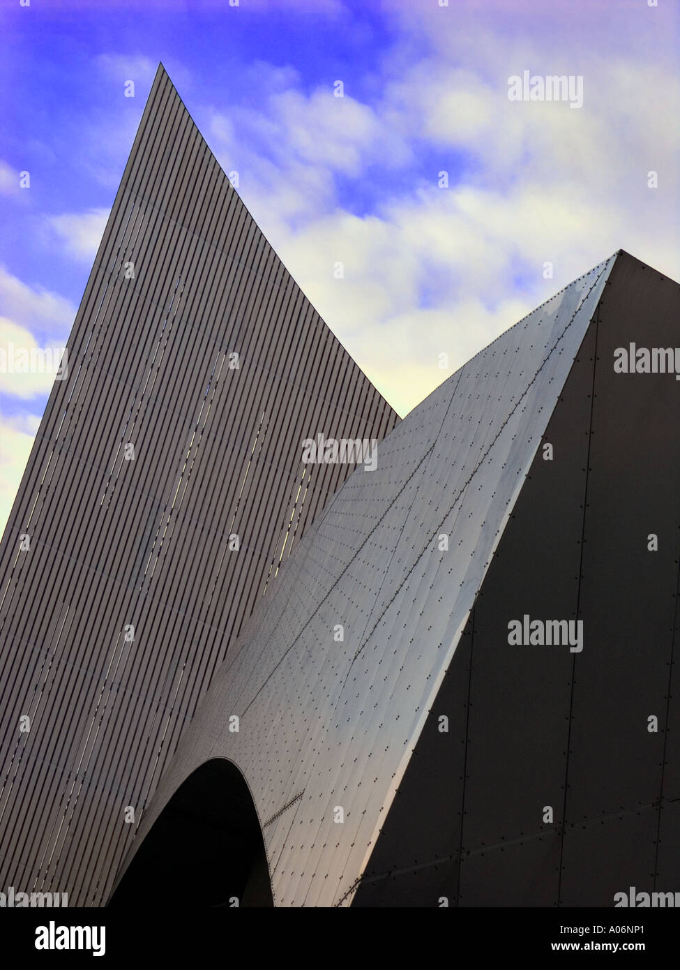 Imperial War Museum Manchester England Stockfoto