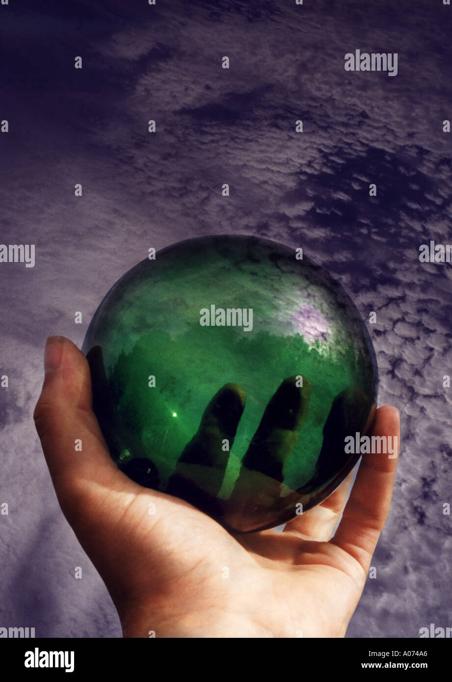 Crystal Ball Stockfoto