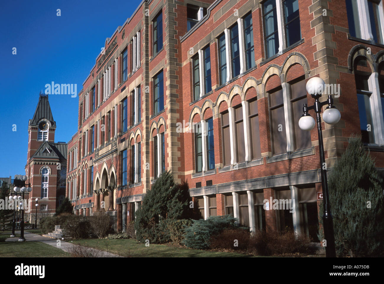 Court House Fredericton New Brunswick Kanada Stockfoto
