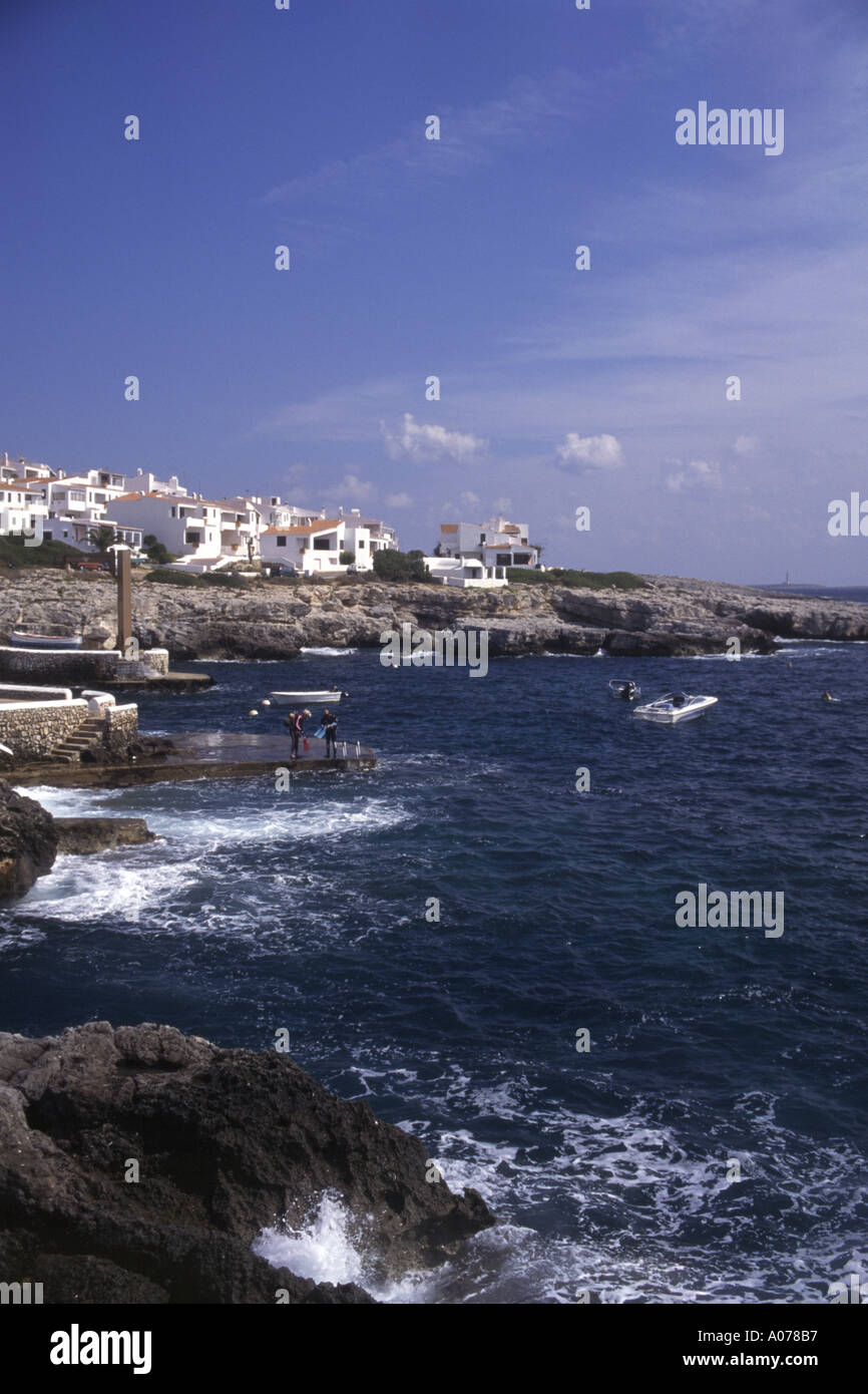 Binibeca Balearen Vel Menorca Minorca Spanien EU-europäischen UnionEurope Stockfoto