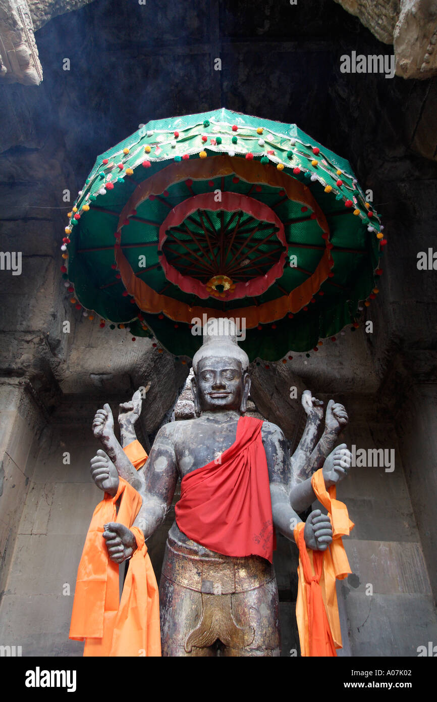 Altar, Vishnu Angkor Wat Kambodscha 2 Stockfoto