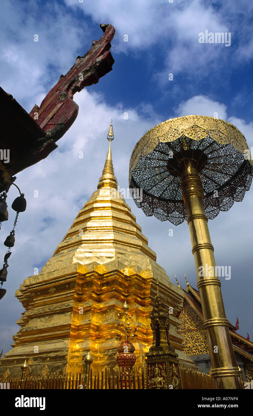 Doi Suthep Tempel Chiang Mai Thailand 1 Stockfoto