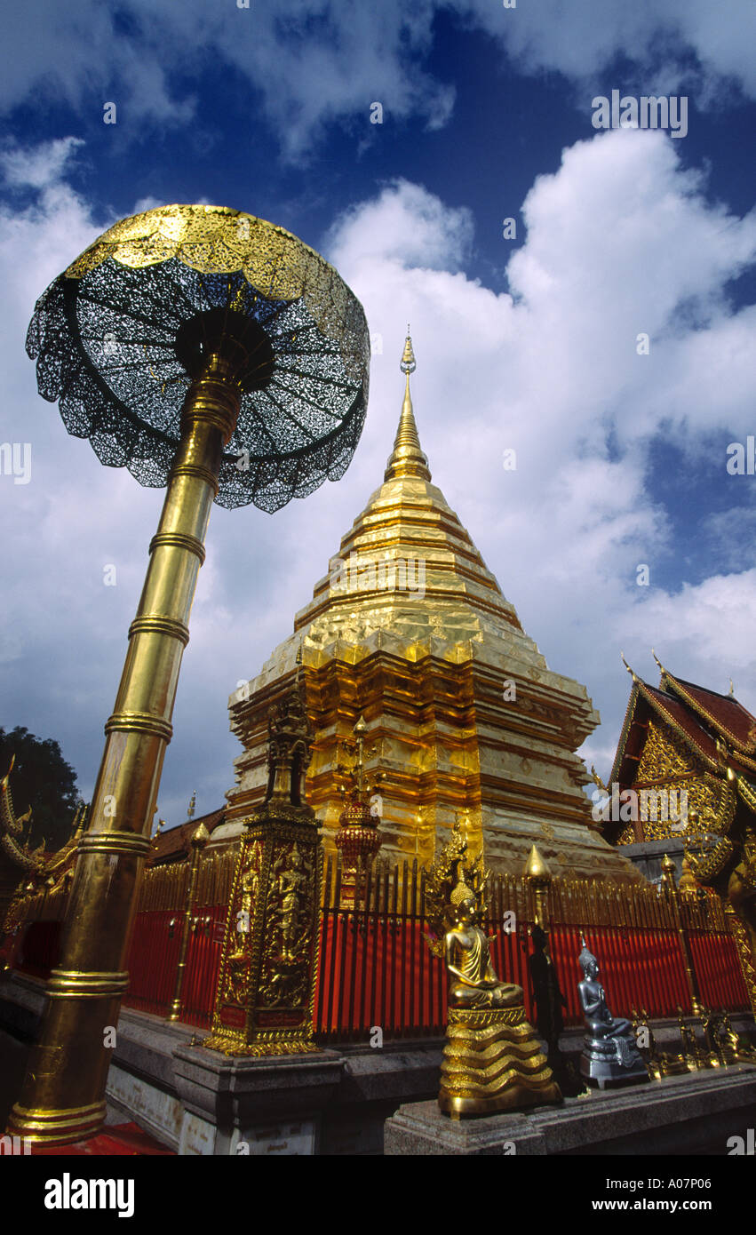 Doi Suthep Tempel Chiang Mai Thailand 3 Stockfoto