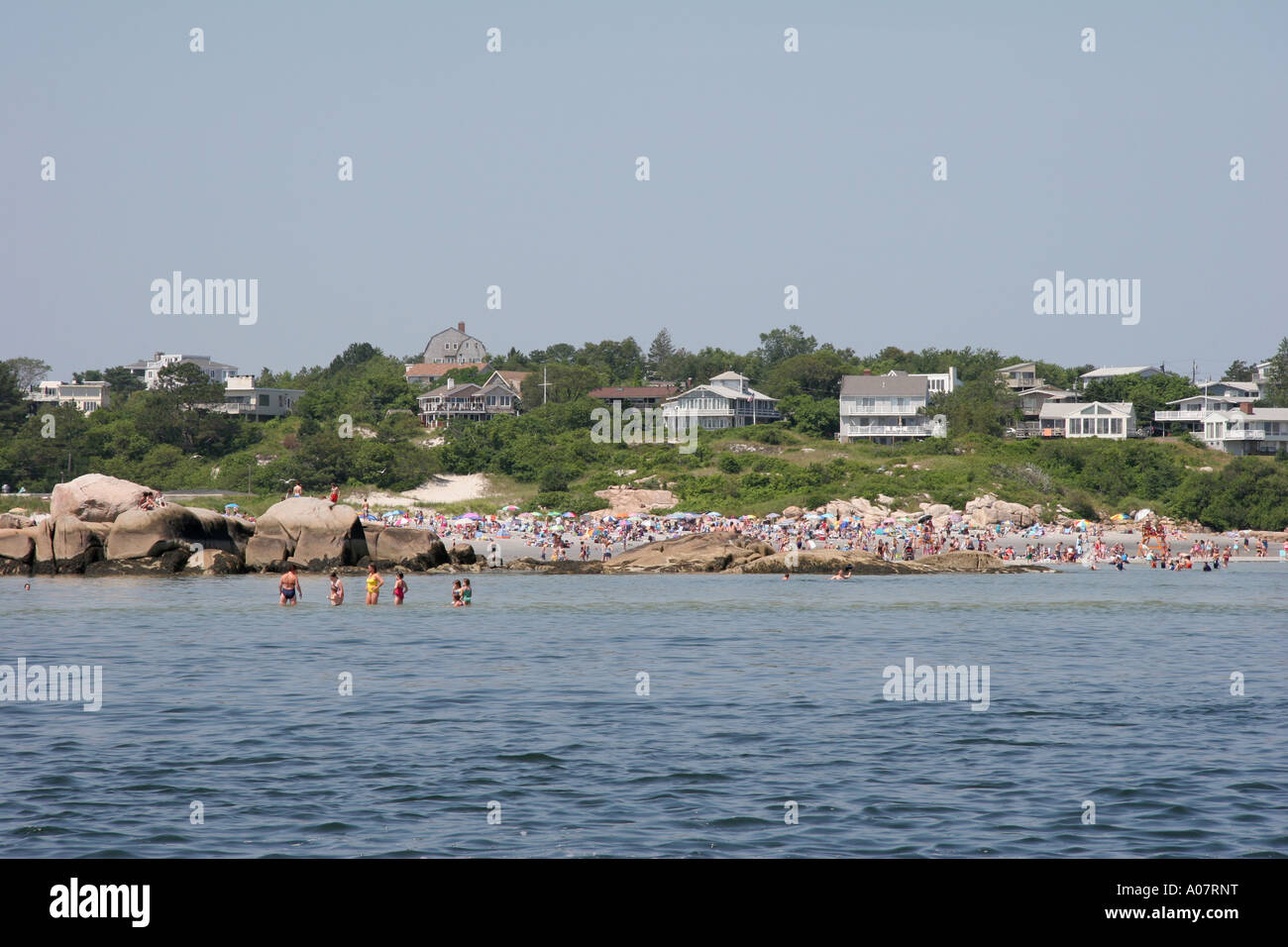 Wingaersheek Strand auf Cape Ann Stockfoto