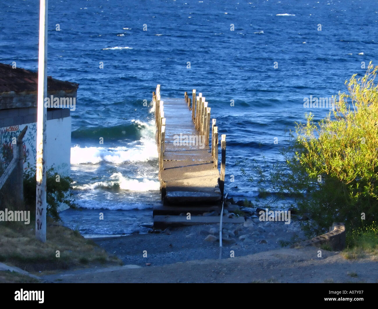 Lago Nahuel Huapi, San Carlos de Bariloche, Patagonien, Argentinien, Südamerika Stockfoto