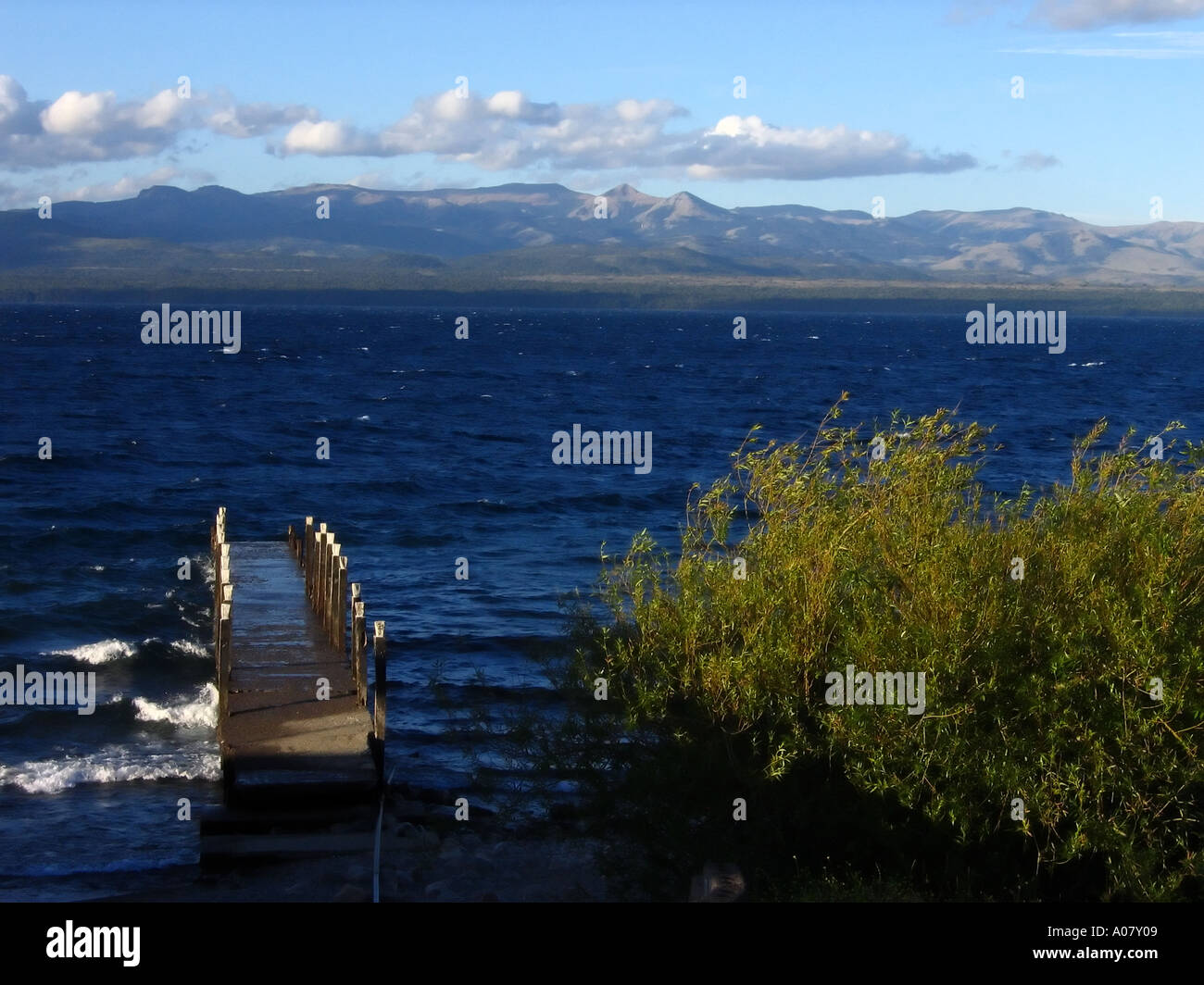 Lago Nahuel Huapi, San Carlos de Bariloche, Patagonien, Argentinien, Südamerika Stockfoto