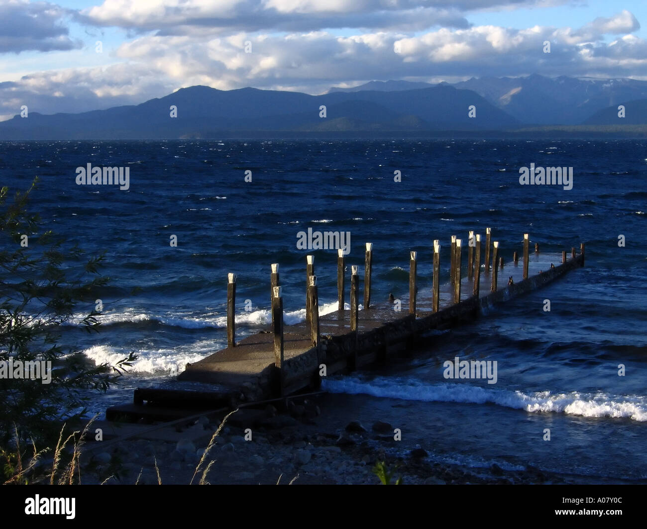 Lago Nahuel Huapi, San Carlos de Bariloche, Patagonien, Argentinien, Südamerika Stockfoto