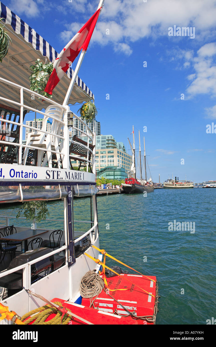 Toronto, Queens Quay/York Quay Stockfoto