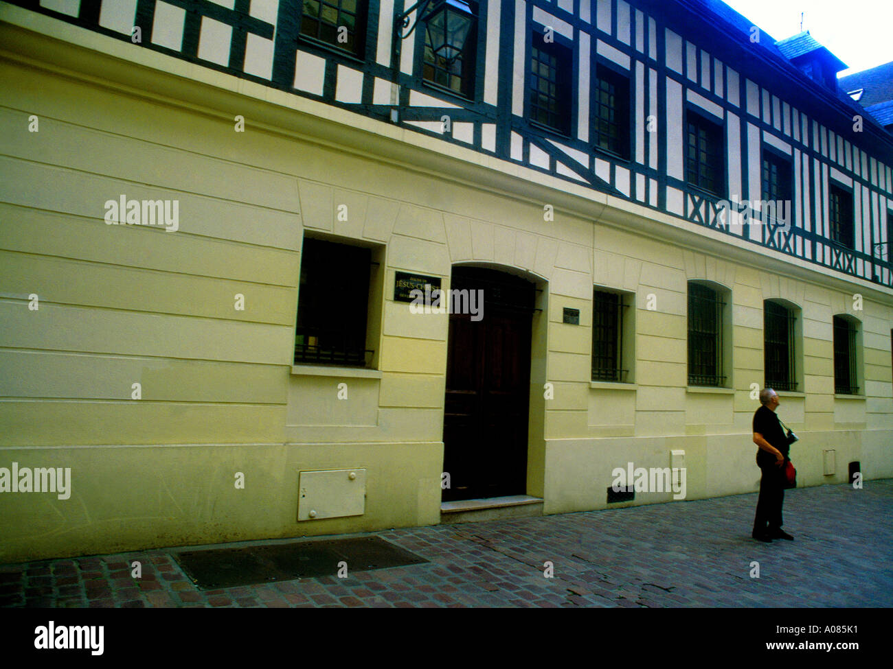 Rouen Normandie Frankreich mormonische Kirche von Jesus Christus von Heiligen Stockfoto