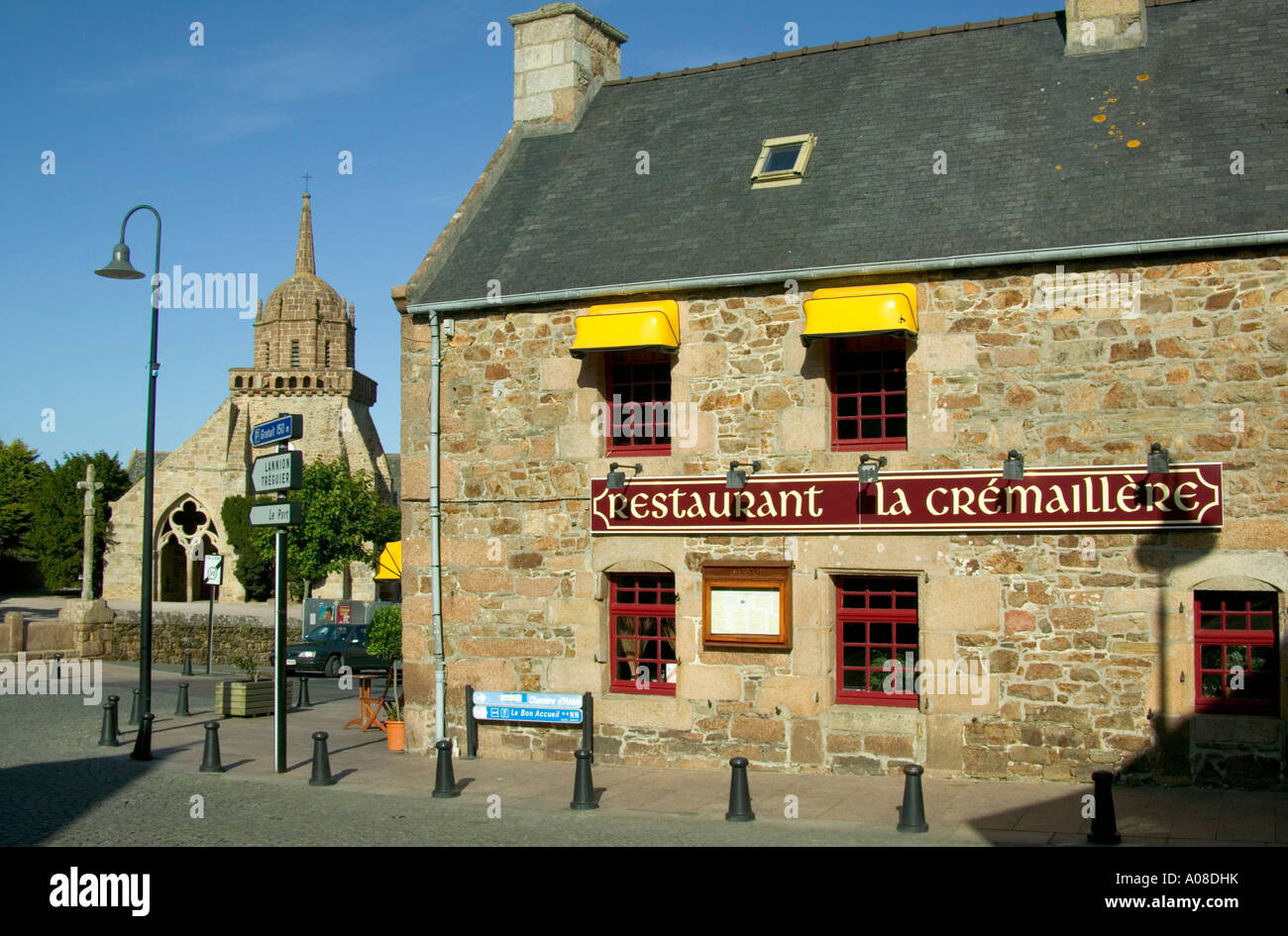 La Cremaillere Perros Guirec Stockfoto