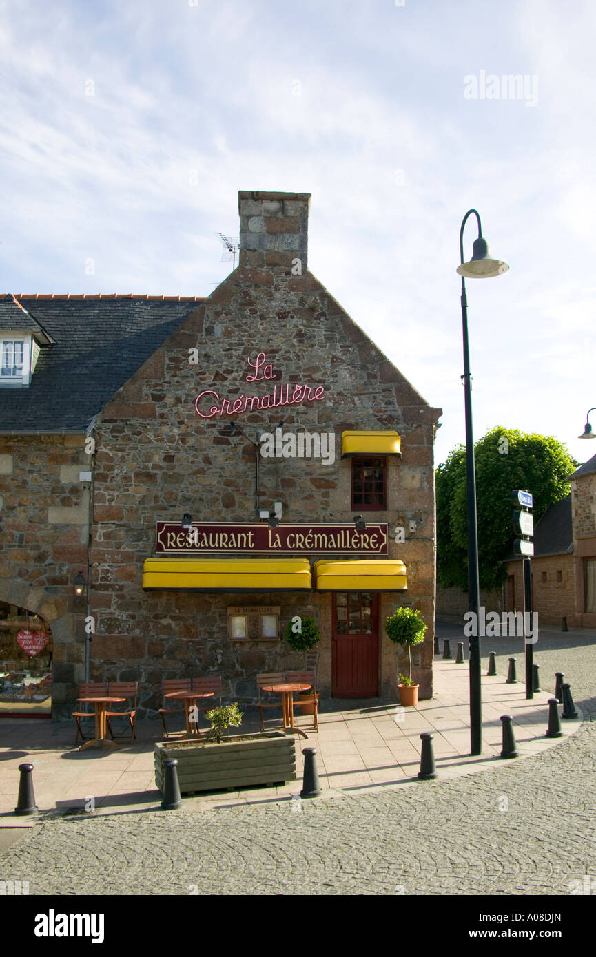 La Cremaillere Perros Guirec Stockfoto