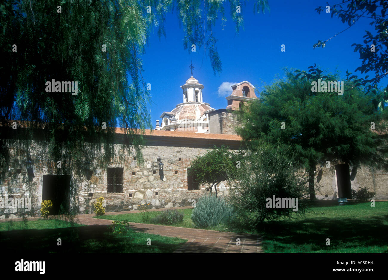 La Merced Kirche und Estancia Alta Gracia von Cordoba, Zentralargentinien Stockfoto