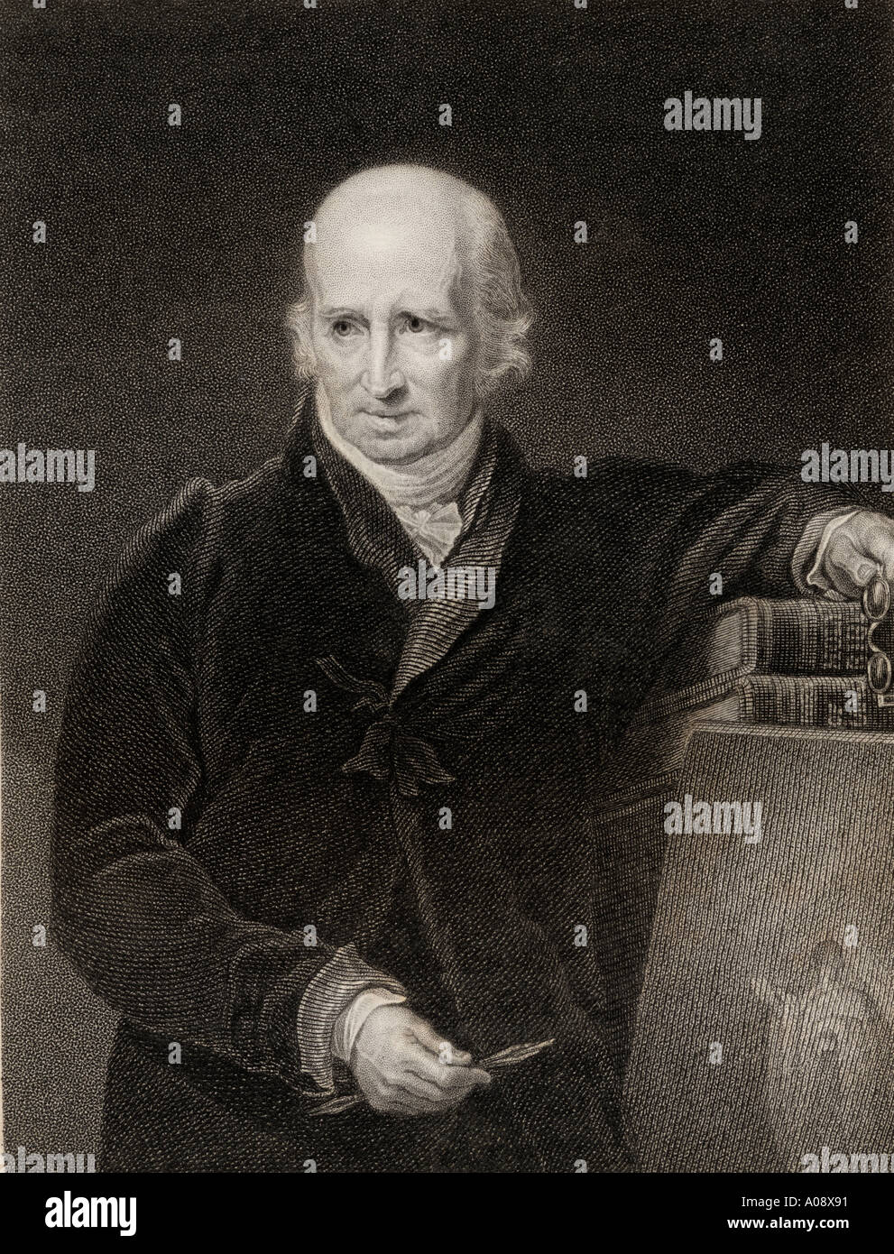 Benjamin West, 1738-1820. British North American History Maler und Präsident der Royal Academy. Stockfoto