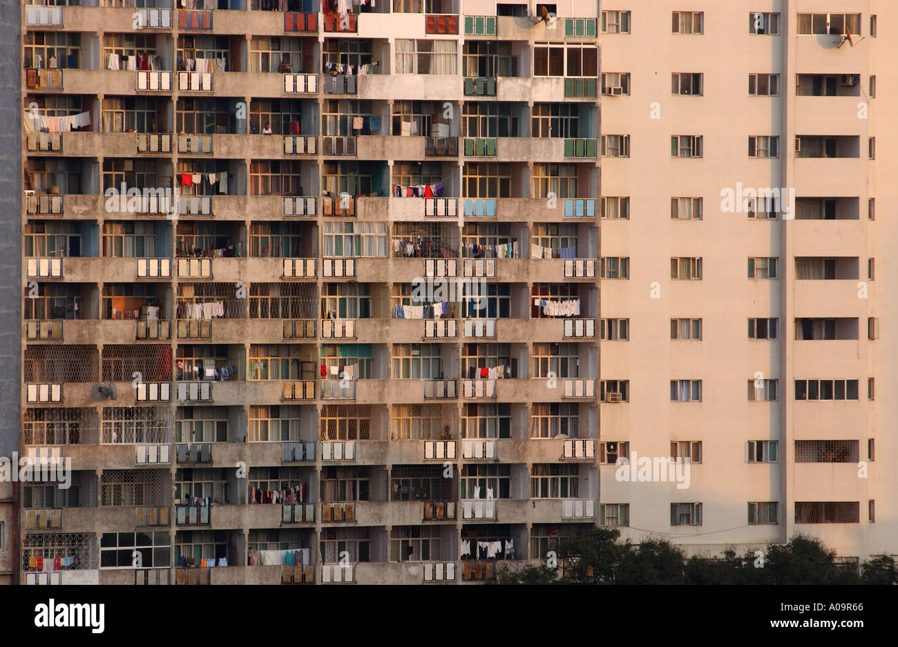 Skyline von Maputo Stockfoto