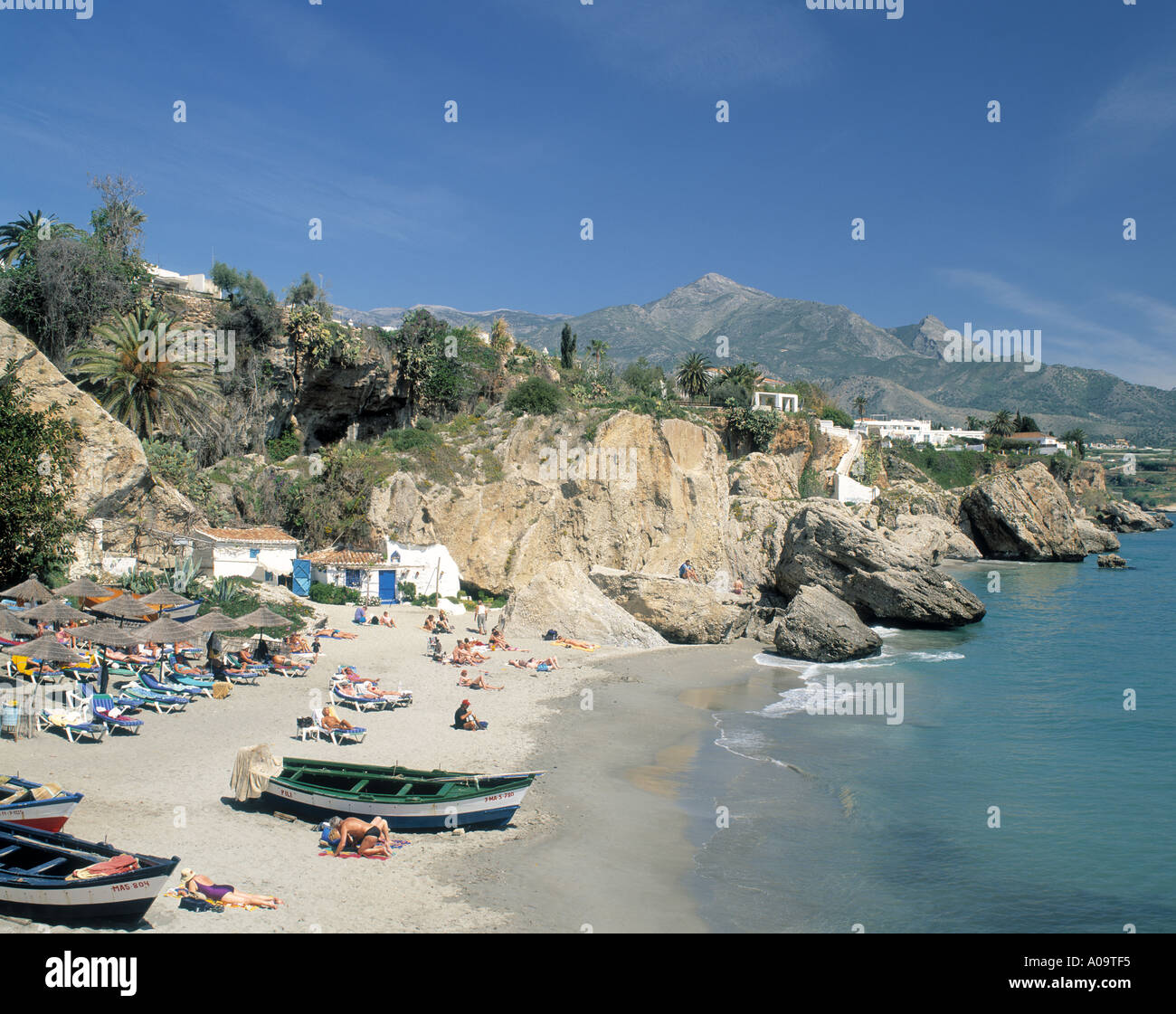 Nerja-Costa del Sol Andalusien Spanien Stockfoto