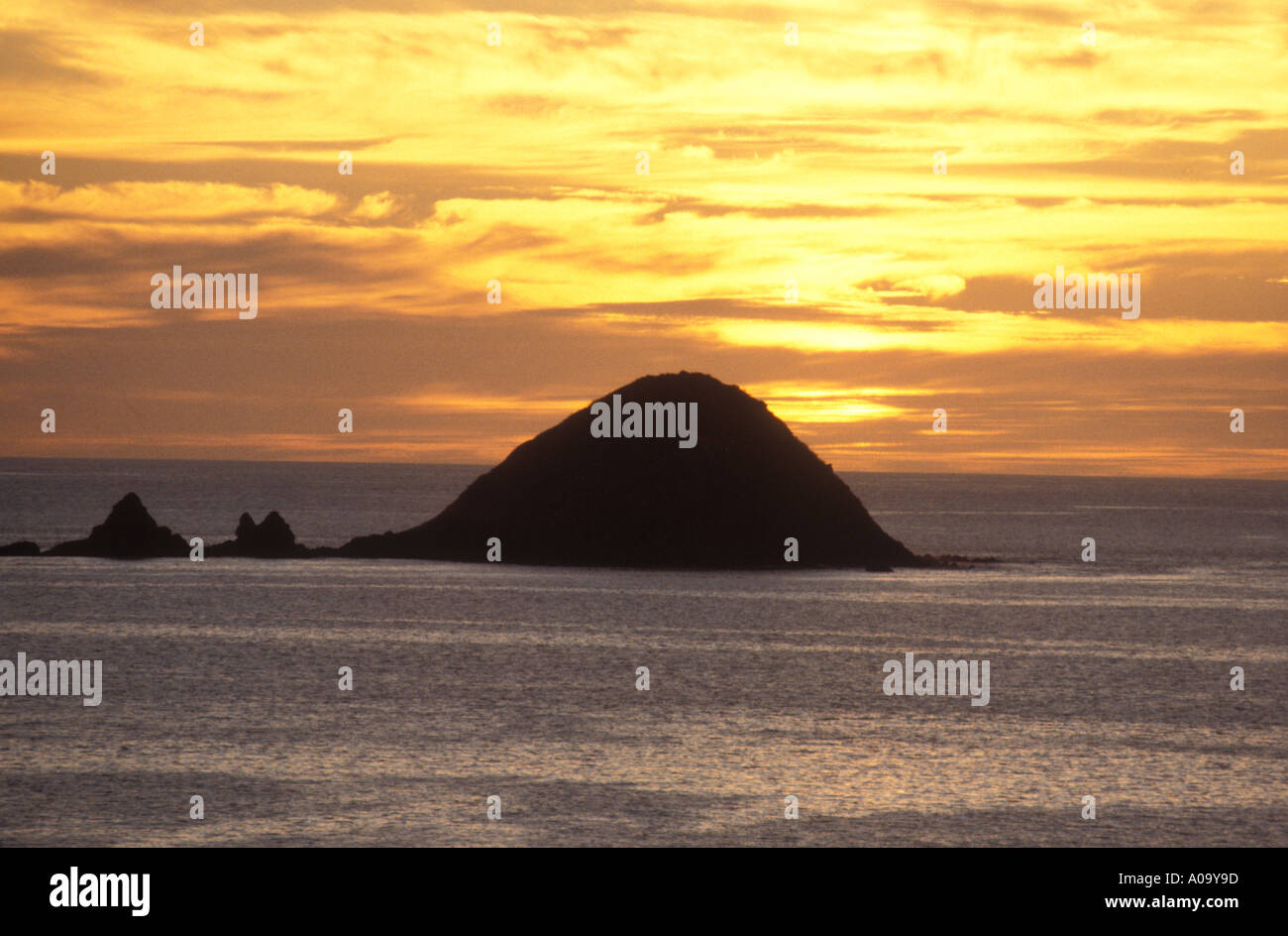 Sonnenuntergang Ixtapa Mexico Stockfoto