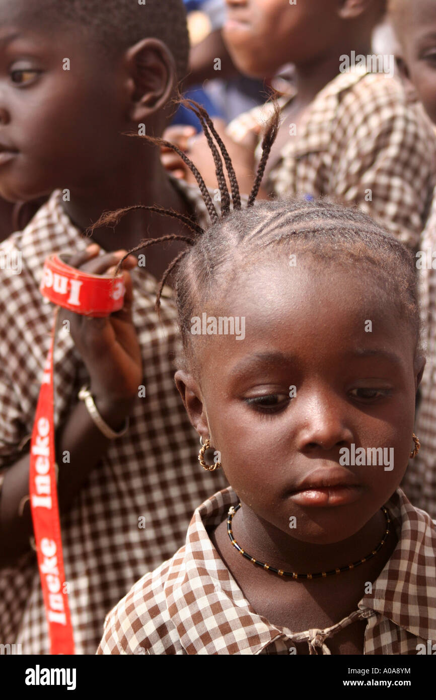 Afrikanische Kinder Frisuren Stockfotografie Alamy