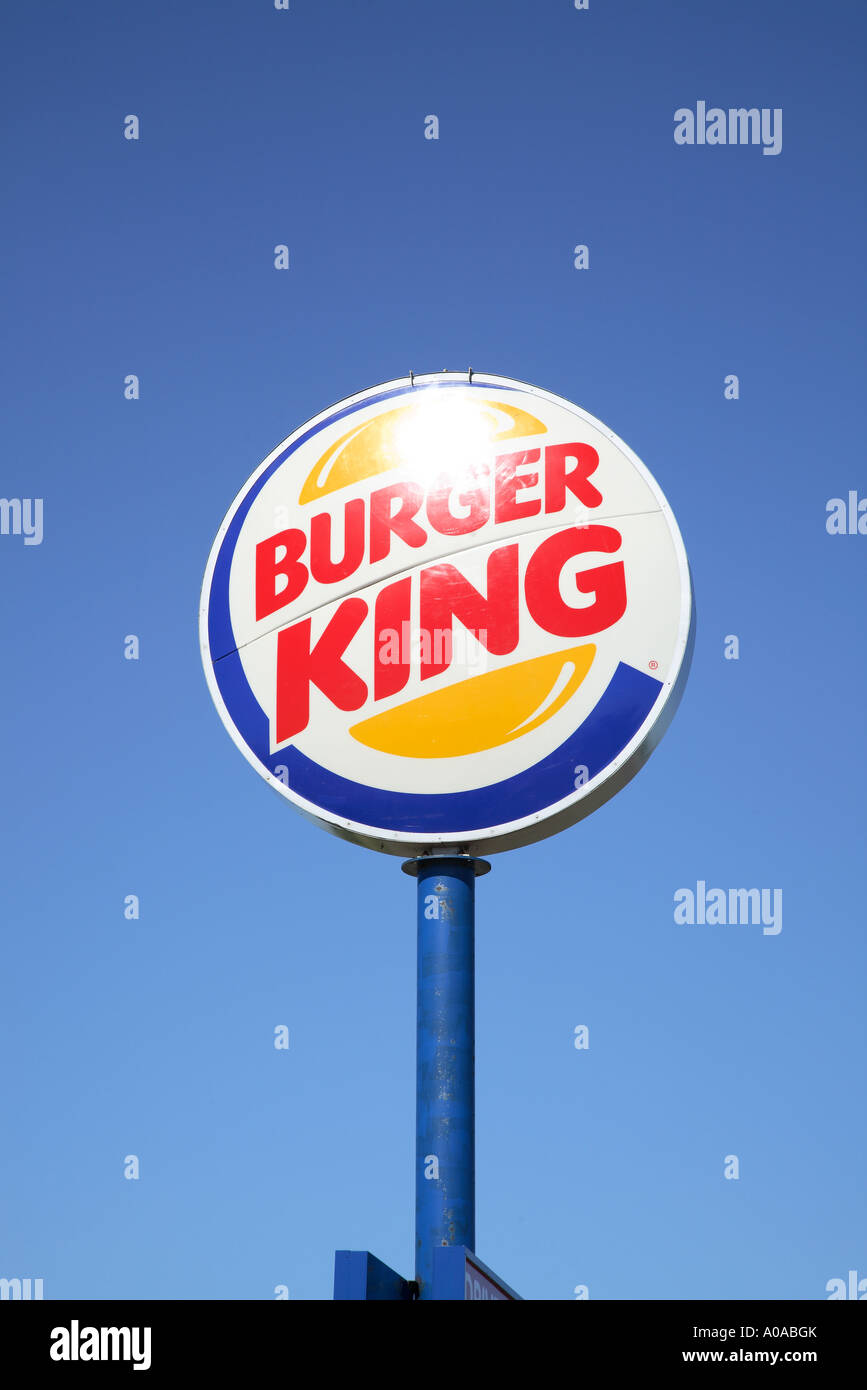 USA-Burger King Stockfoto