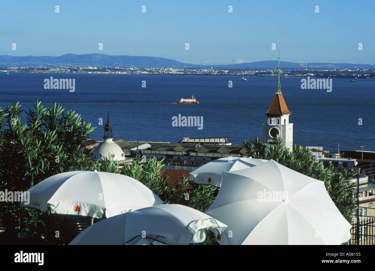 Hafen Lissabon Portugal Stockfoto