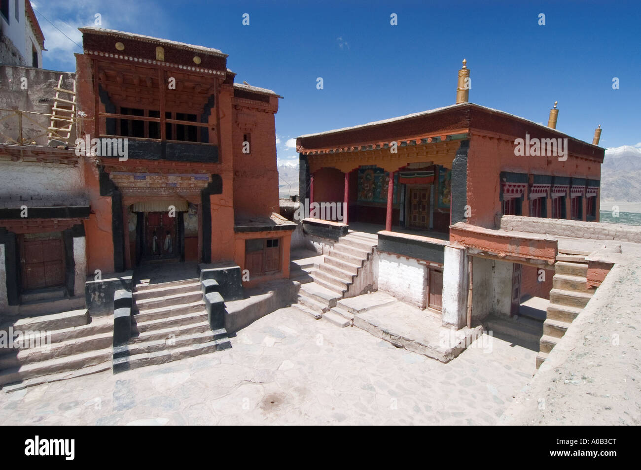 Matho Kloster Industal Ladakh Jammu und Kaschmir Indien Stockfoto