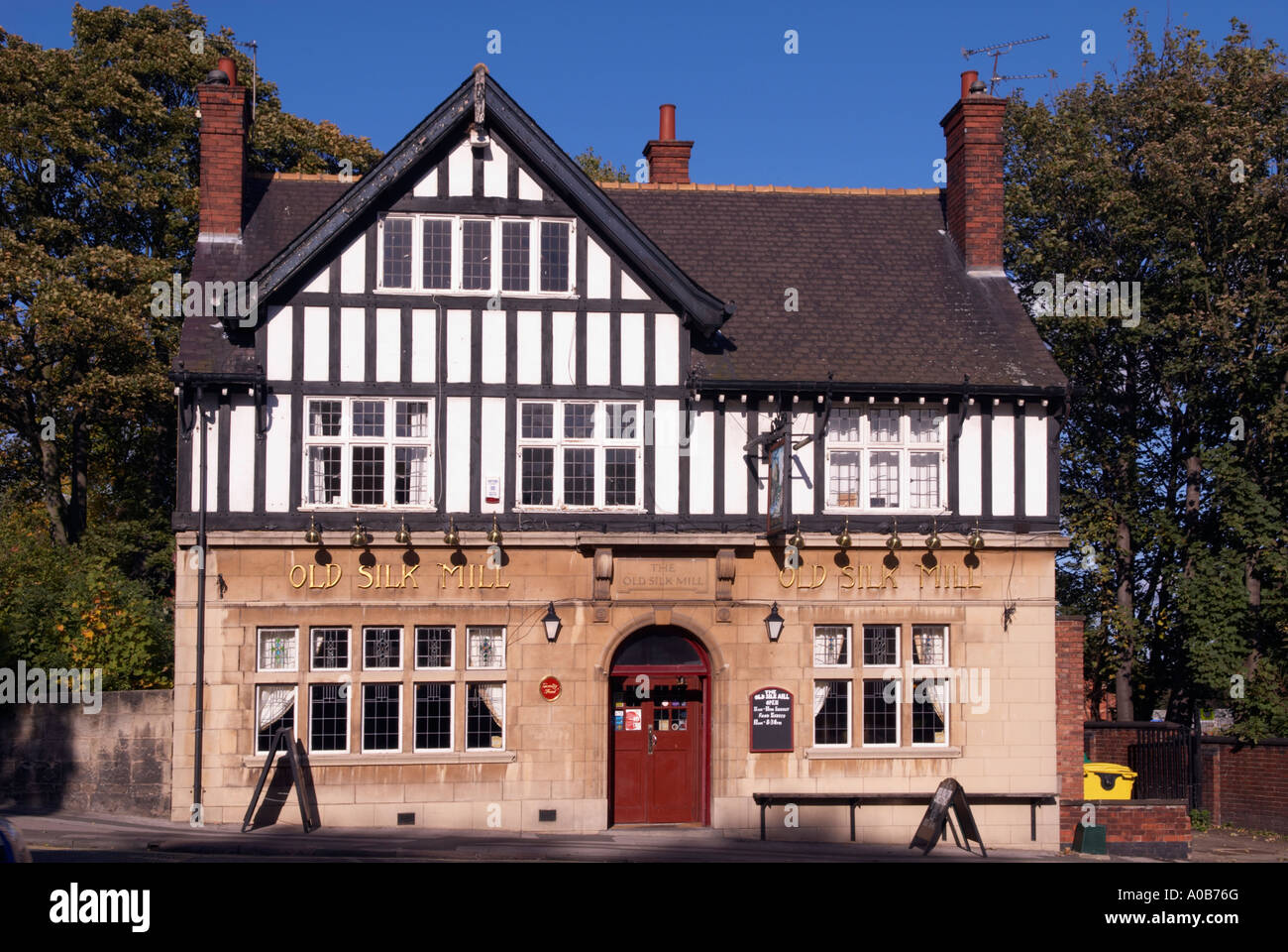 Der alte "Silk Mühle" Pub in Derby "Great Britain" Stockfoto